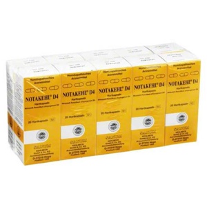 NOTAKEHL D 4 Kapseln Produktbild