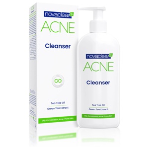 Novaclear Green Acne näopesuvahend rasusele ja aknele kalduvale nahale 150 ml toote pilt
