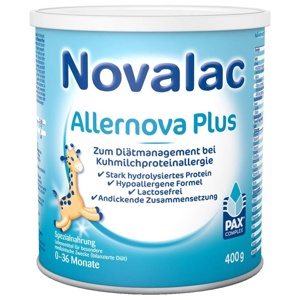 NOVALAC Allernova Plus Spezialnahrung 0-36 Mon.Plv Produktbild