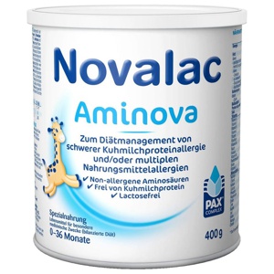 NOVALAC Aminova Spezialnahrung 0-36 Monate Pulver Produktbild