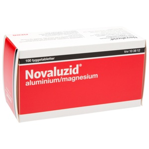 Novaluzid tyggetabletter 100 stk produktbilde