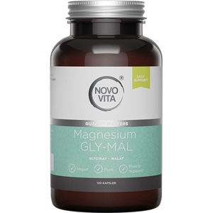 Novo Vita Magnesium Glycinate / Malate   120 kapsler produktbillede