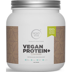 Novo Vita Veganprotein+ Chokoladesmag   400 g produktbillede