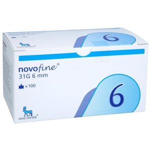 NOVOFINE Nadeln 31 G 0,25x6 mm Produktbild