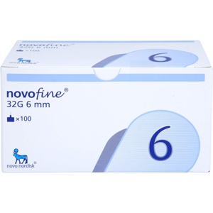 NOVOFINE Nadeln 32 G 6 mm Produktbild