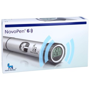 NOVOPEN 6 Injektionsgerät silber Produktbild