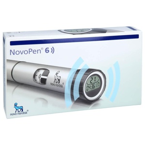 NOVOPEN 6 Injektionsgerät silber Produktbild