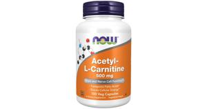 NOW Acetyllcarnitine 500 mg Kapslar produkt bild