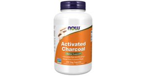 NOW Activated charcoal Kapslar produkt bild
