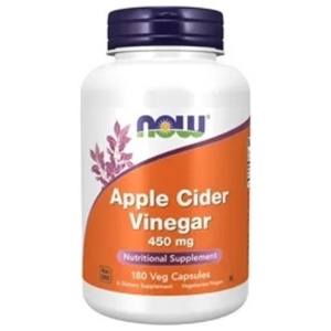 Now apple cider vinegar 450 mg 180 kapsler produktbilde
