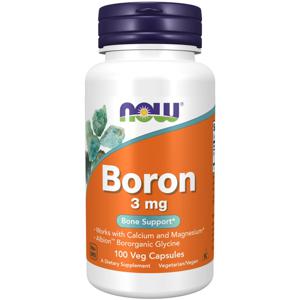 NOW Boron 3 mg 100 vegkapslar produkt bild