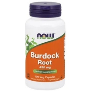 Now burdock root 430 mg 100 kapsler produktbilde