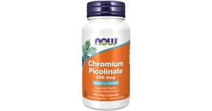 NOW Chromium Picolinate 200 mcg kapslar 100 st produkt bild
