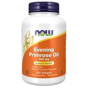 Now evening primrose oil 500 mg 250 kapsler produktbilde