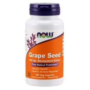 Now grape seed 100 mg 100 kapsler produktbilde