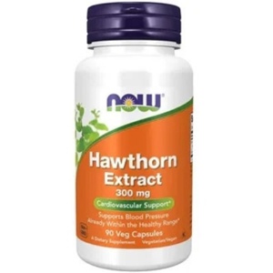 Now hawthorn extract 300 mg 90 kapsler utsolgt produktbilde