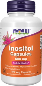 NOW Inositol 500Mg 100 stk produktbilde