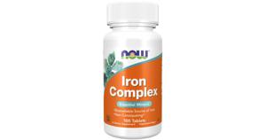 NOW Iron Complex tabletter 100 st produkt bild