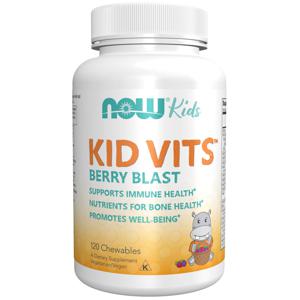 NOW Kid Vits Berry Blast 120 tabs produkt bild