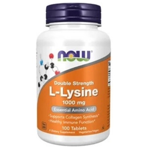 NOW L-Lysine 1000Mg 100 stk produktbilde