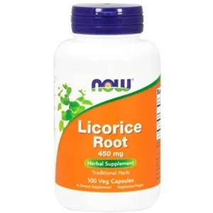 Now licorice root 450 mg 100 kapsler produktbilde