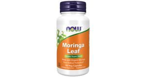 NOW Moringa Leaf 400mg 90 kapslar produkt bild
