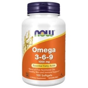Now omega 3-6-9 1000 mg 100 kapsler produktbilde
