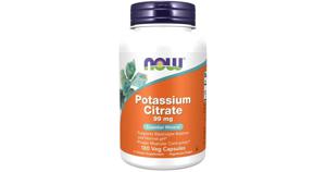 NOW Potassium Citrate 180 kapslar produkt bild
