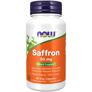 Now Saffron 50 mg 60 vegkapslar produkt bild