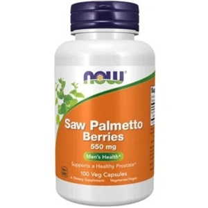 Now Saw Palmetto Berries 550 mg – 100 kapsler produktbilde