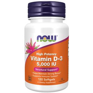 Vitamin D-3 5000 IU 120 kapslar produkt bild