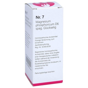 NR.7 Magnesium phosphoricum D 6 spag.Glückselig Produktbild