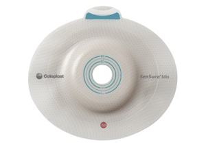 SenSura Mio Click basplatta Convex Deep Bältesöron, ring 60 mm, uppklippbart hål 15-40 mm Bältesöron, ring 60 mm, uppklippbart hål 15-40 mm Platta, konvex med kopplingsring 5 styck produkt bild