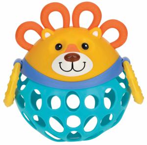 Nuby Silly Shaker Toy Lion Aktivitetsleksak 3 mån+ produkt bild