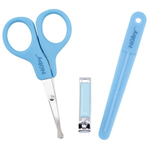 Nuby Evolutive Nail Care Set + 0 m - Olika färger produkt bild