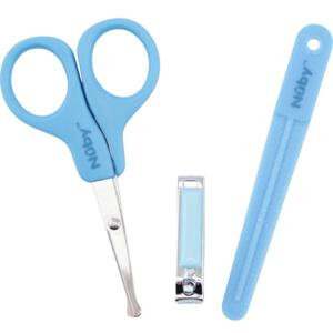 Nuby Evolutive Nail Care Set Blue + 0 m produkt bild
