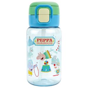 Nuby Peppa Pig 2-in-1 Bottle 550 ml Blue +12m produkt bild