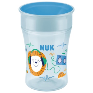 NUK Evolution Magic Cup, 8 mnd +, blå, 230 ml produktbilde