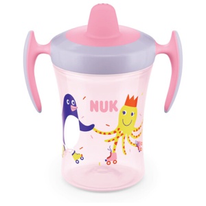 NUK Evolution Trainer Cup, 6 mnd +, rosa, 230 ml produktbilde