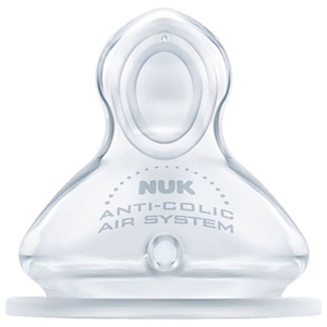 NUK dinapp First Choice+ silicon 2-pack stl M (0-6 mån) produkt bild