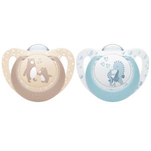 NUK First Choice Bear/Seahorse, stl 0-6 mån produkt bild