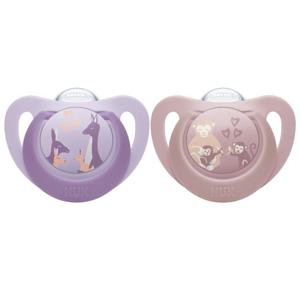 NUK First Choice Monkey/Kangaroo, stl 6-18 mån produkt bild