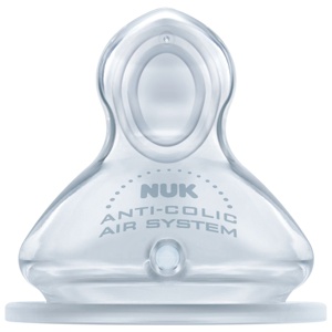 NUK First Choice+ Silicon Teat 0-6m S 2-pack produkt bild