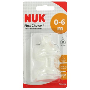 NUK First Choice+ Trinksauger Silikon Gr.1 M Produktbild