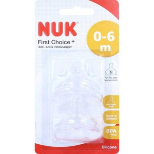NUK First Choice+ Trinksauger Silikon Gr.1 S Produktbild
