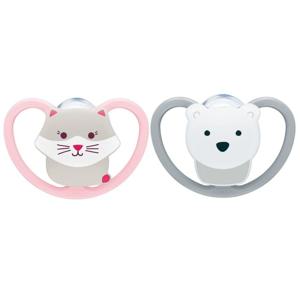 NUK Perfect Match Air Cat/Polarbear, stl 6-18 mån produkt bild