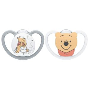 NUK Perfect Match Air Silicone 6-18M Winnie the Pooh 2-pack produkt bild