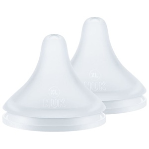 NUK Perfect Match Dinapp, stl XL, Extra snabbt flöde, +6mån, 2 st produkt bild