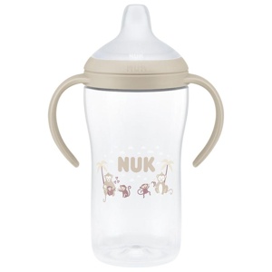 NUK Perfect Match Learner Bottle Monkey, 6 mnd+, 260 ml produktbilde