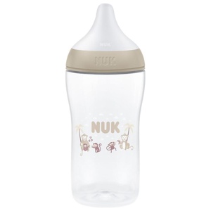 NUK Perfect Match Monkey Tåteflaske, 3 mnd+, 150 ml produktbilde